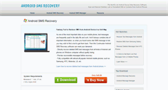 Desktop Screenshot of android-sms-recovery.com